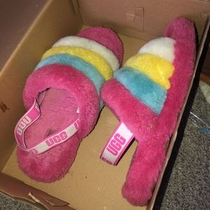 UGG Fluff Slides